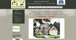Desktop Screenshot of landjcontractors.com